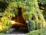 Živá zelená zahradní architektura - postavte si živý altán nebo skrýš pro děti