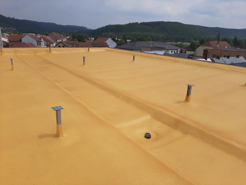PUR izolace - zateplení střechy a fotovoltaika