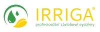 logo firmy Irriga s.r.o.  - Zavlažovací systémy a plastové nádrže na vodu